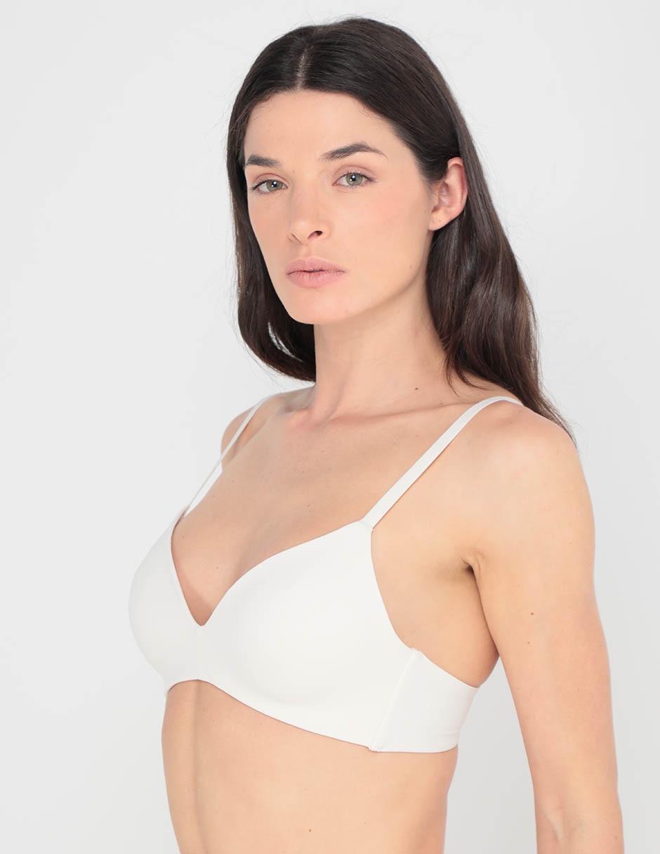 T-shirt bra copa preformada para mujer 4