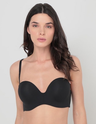 Brassiere plunge copa preformada para mujer Brassiere plunge copa preformada para mujer