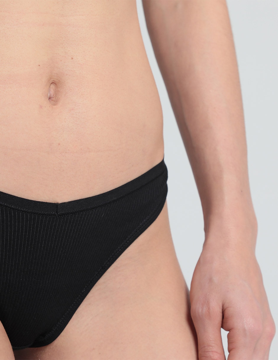 Tanga de algodón para mujer 4