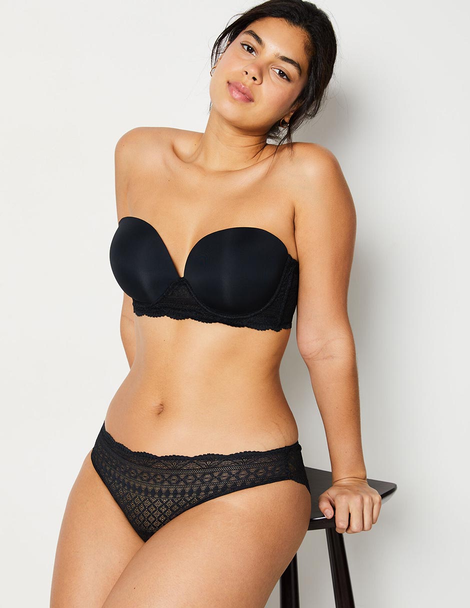 Brassiere strapless Etam con copa para mujer