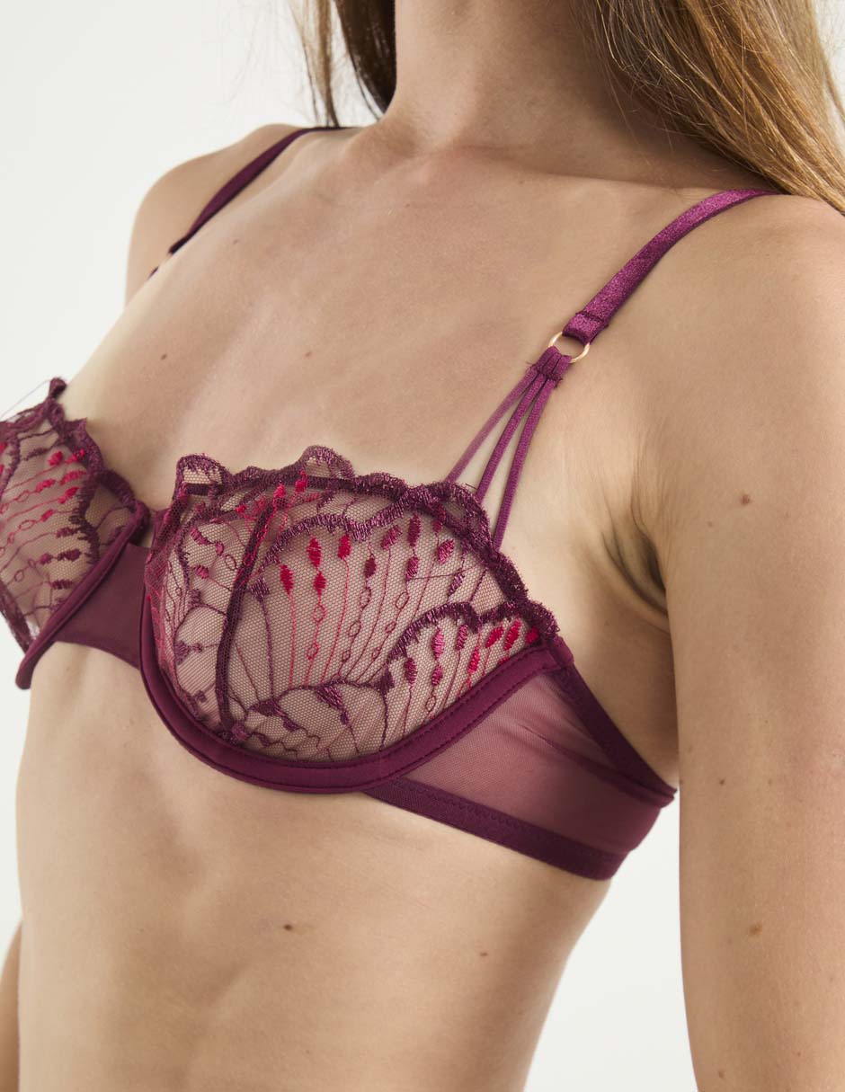 Brassiere balconette para mujer 8