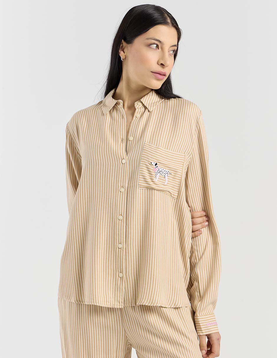 Camisa pijama Etam para mujer