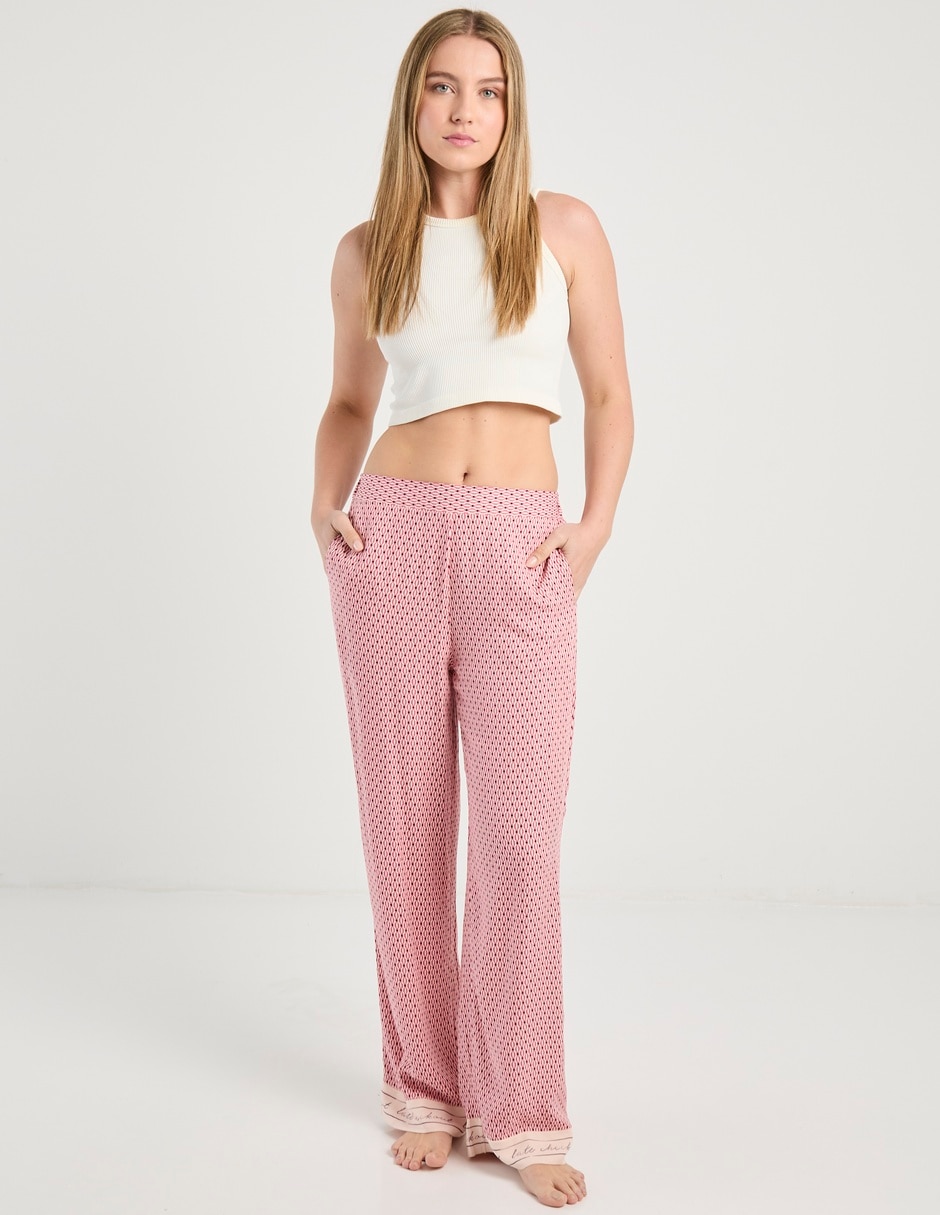 Pantalón pijama de algodón para mujer 5