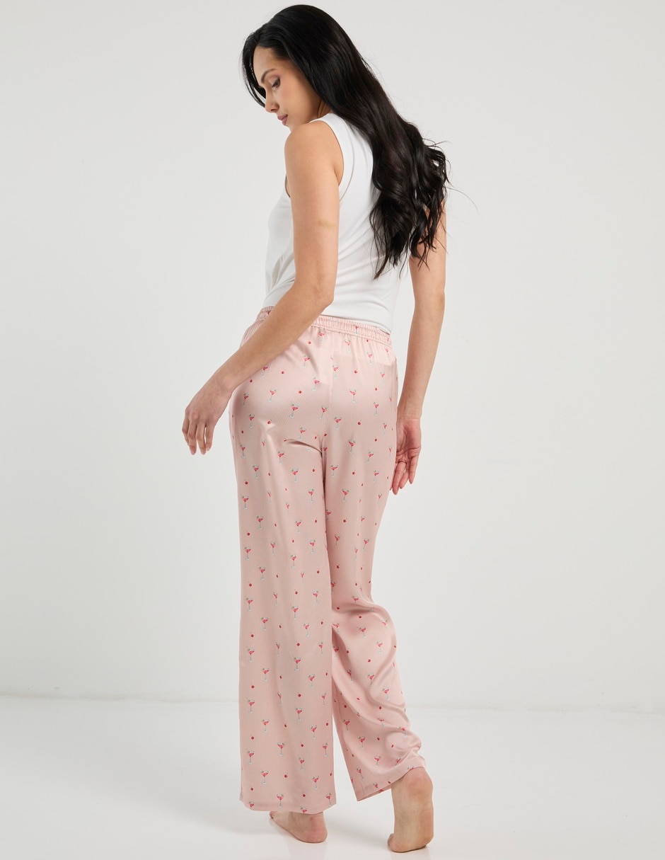 Pantalón pijama de algodón para mujer 11