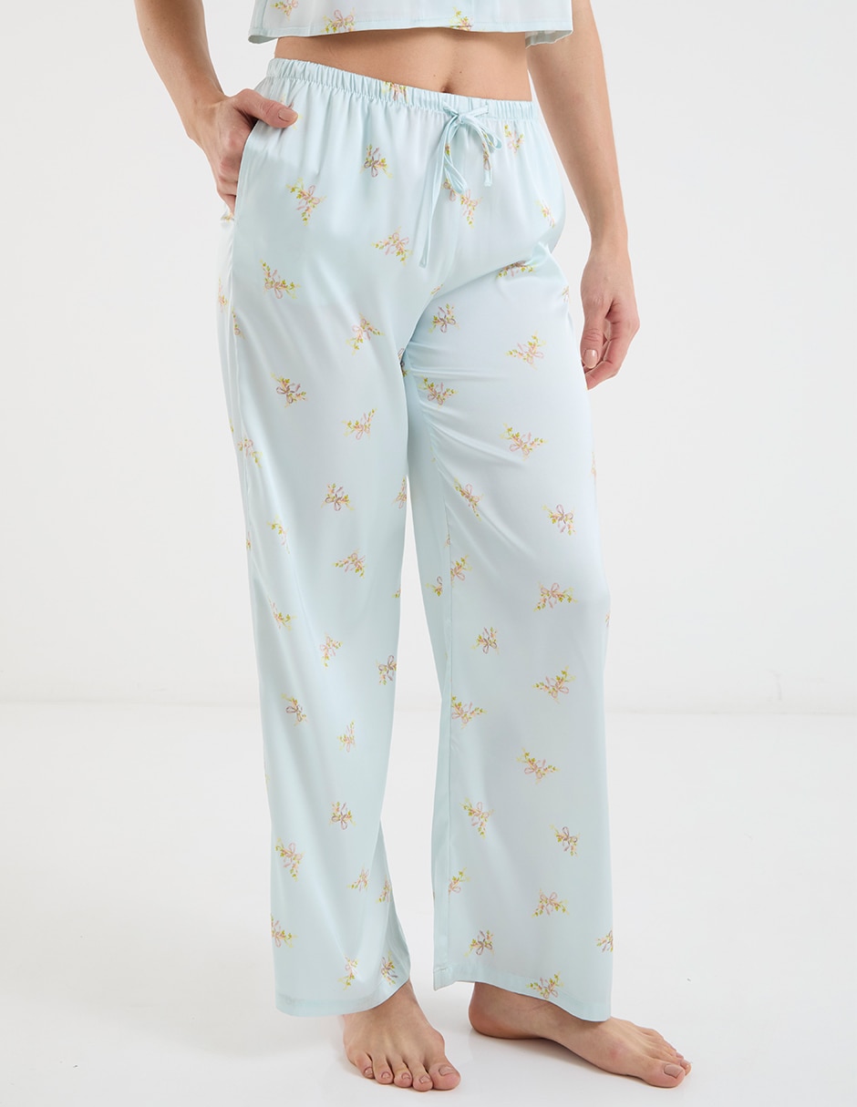 Pantalón pijama de algodón para mujer Pantalón pijama de algodón para mujer