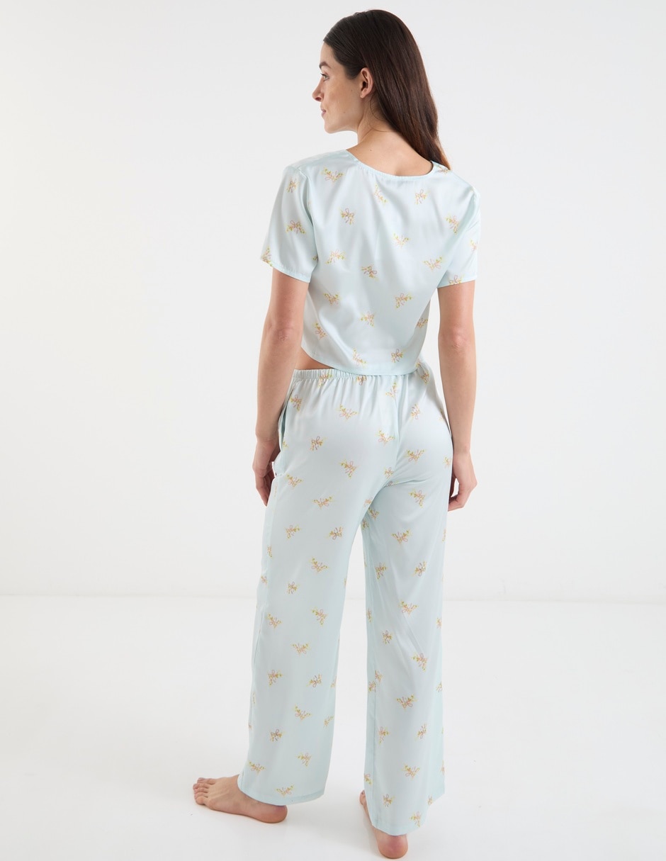 Pantalón pijama de algodón para mujer 6