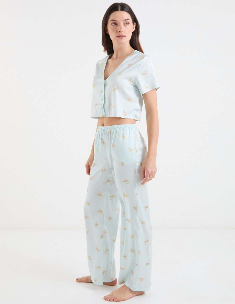 Playera pijama diferentes diseños para mujer 8