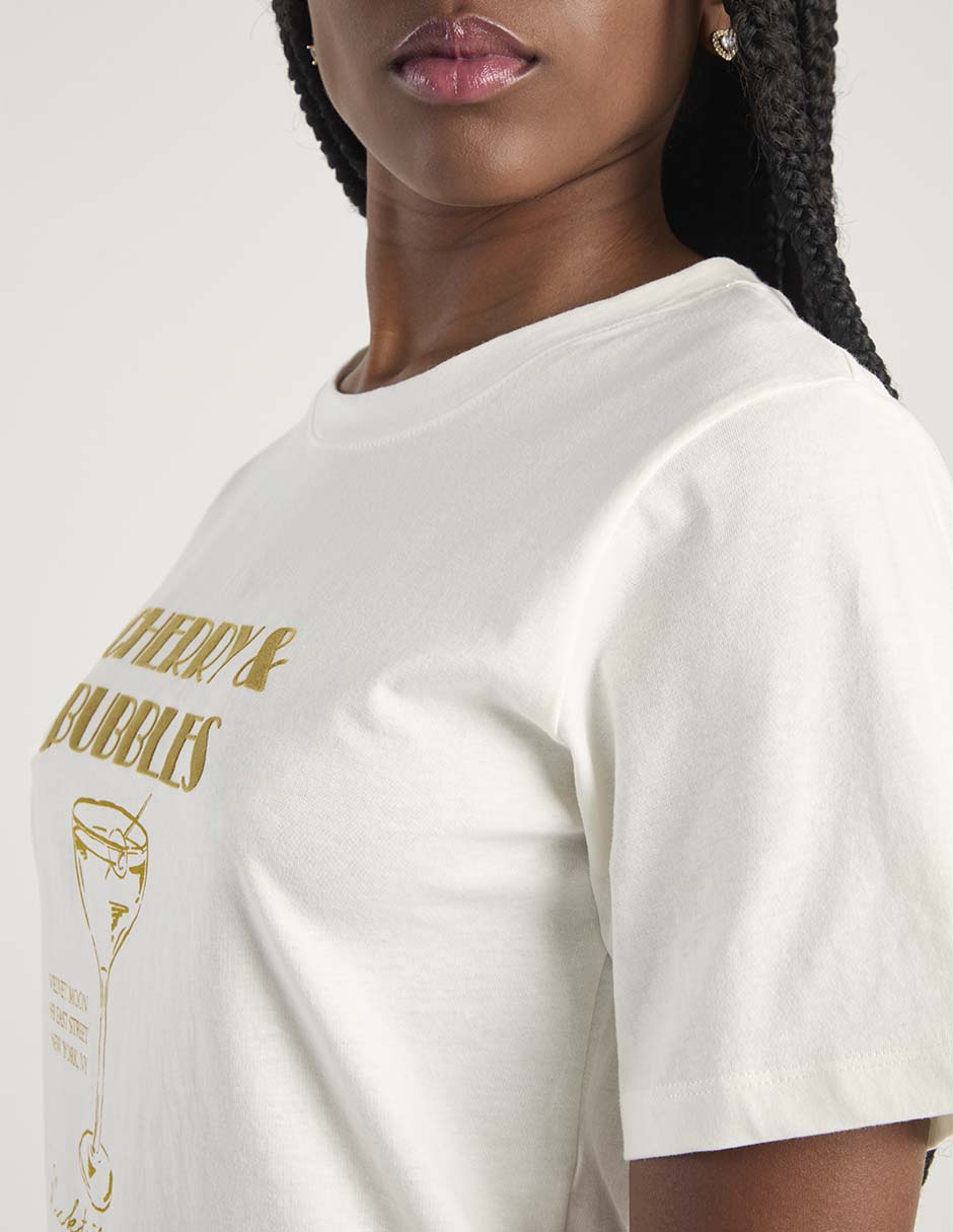 Playera pijama estampado para mujer 3