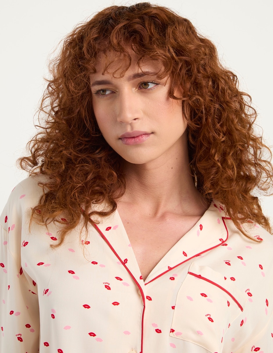 Camisa pijama para mujer