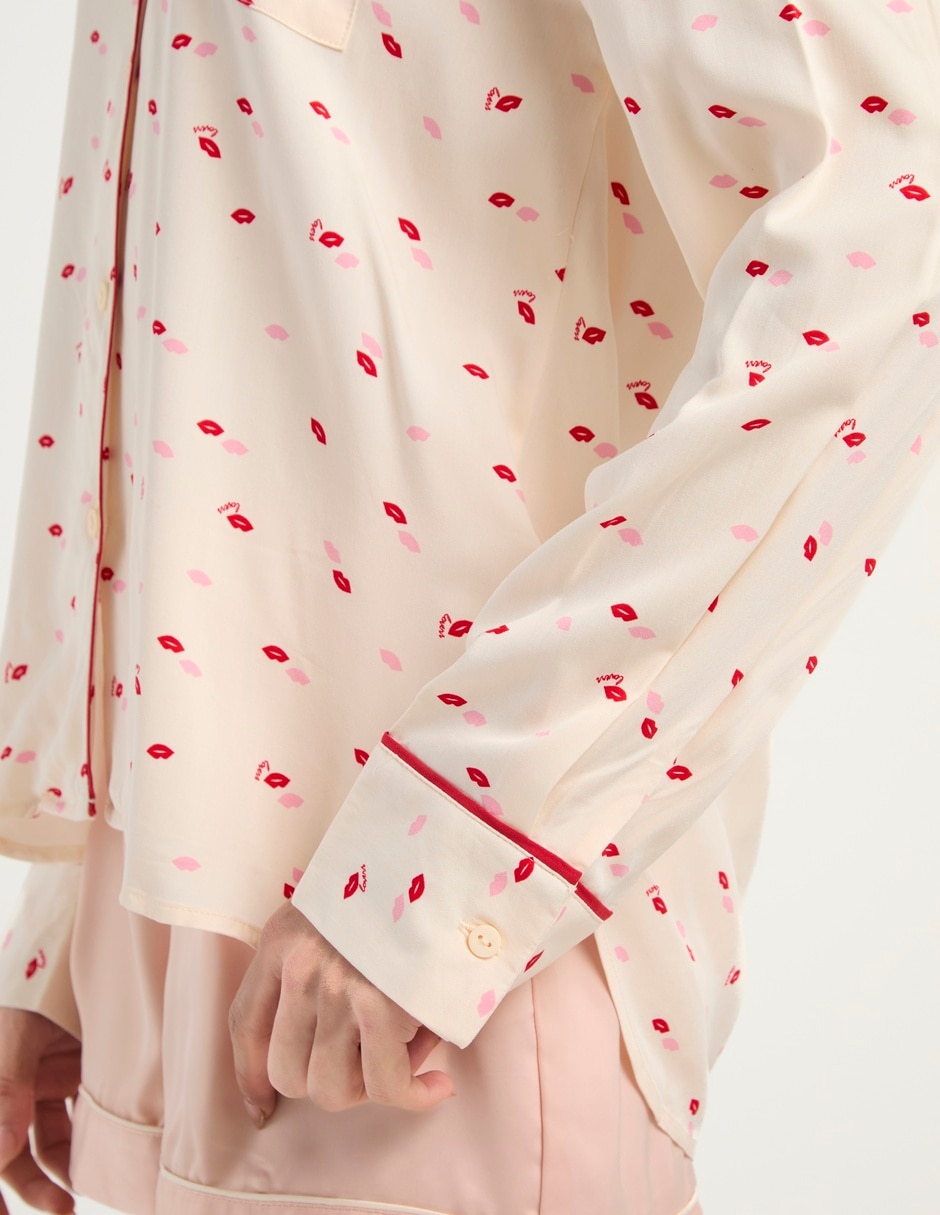 Camisa pijama para mujer