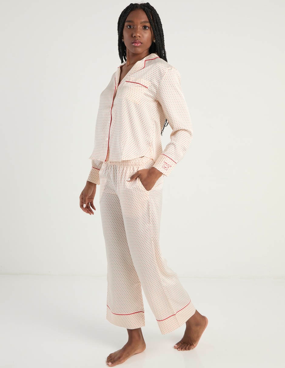 Pantalón pijama de algodón para mujer Pantalón pijama de algodón para mujer