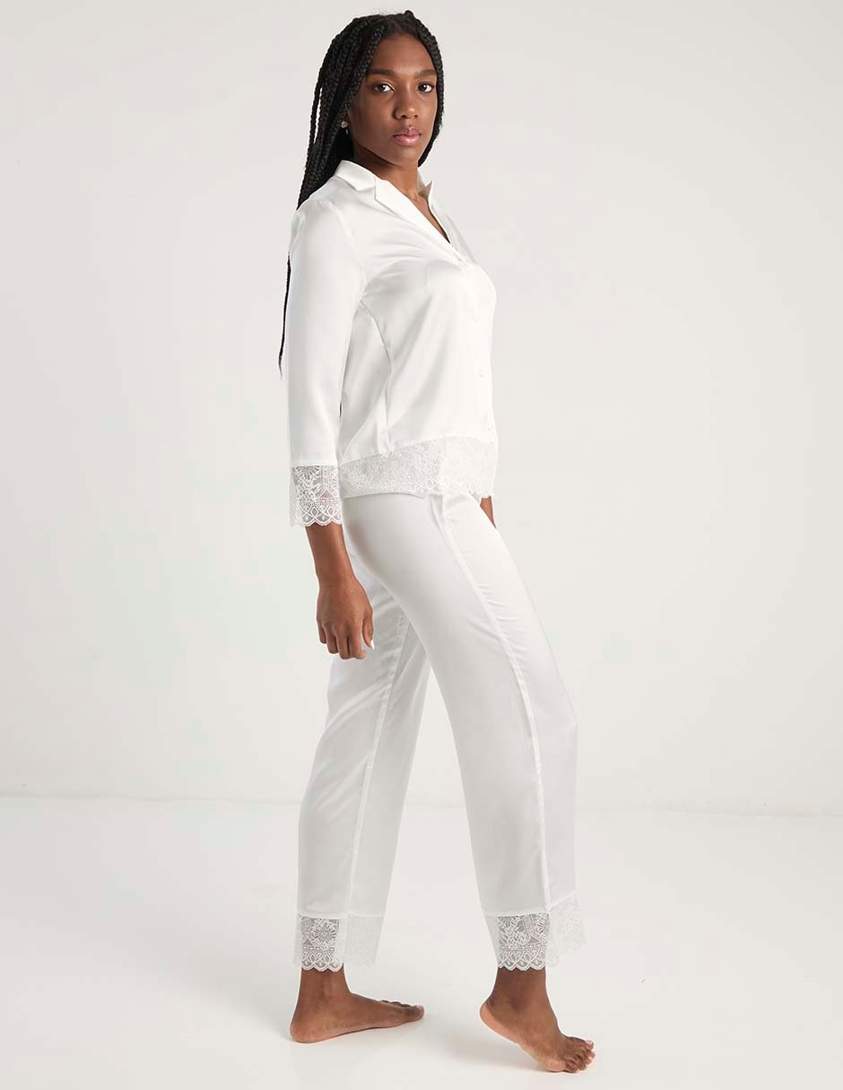 Pantalón pijama Bride Etam de nylon para mujer