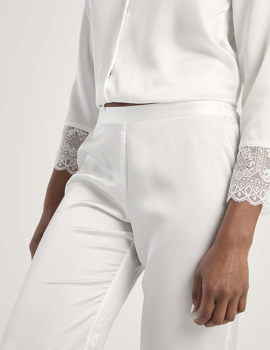 Pantalón pijama Bride Etam de nylon para mujer