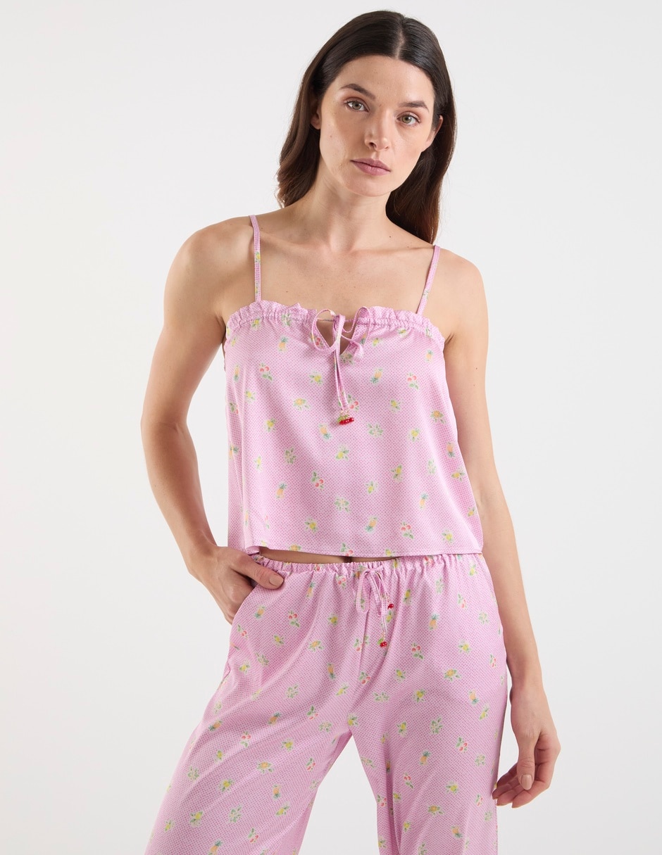 Playera pijama diferentes diseños para mujer 1