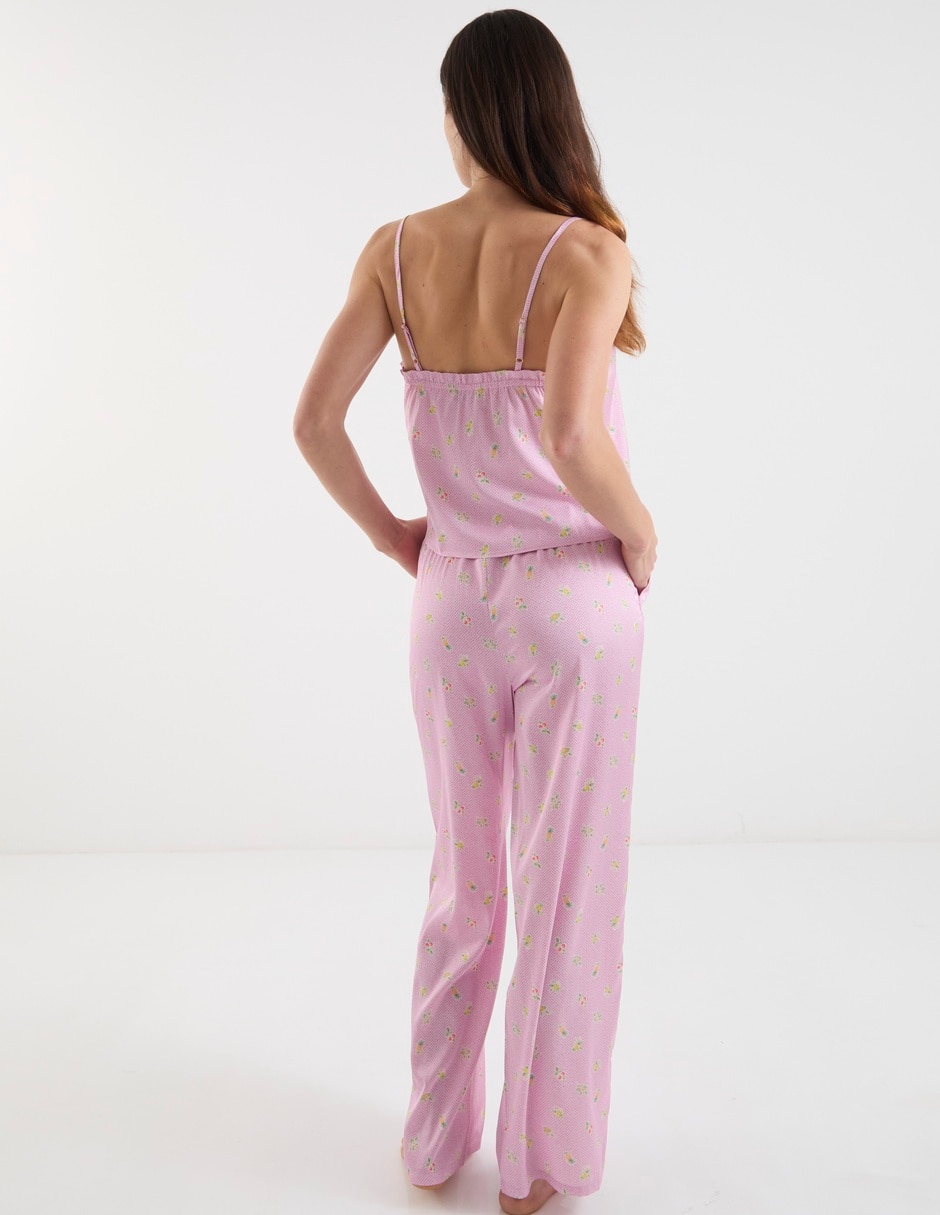 Pantalón pijama de algodón para mujer 7