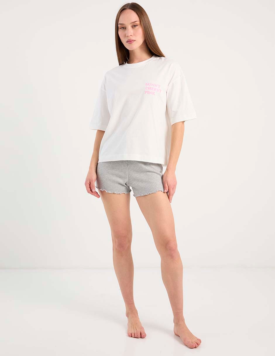 Playera pijama Etam para mujer