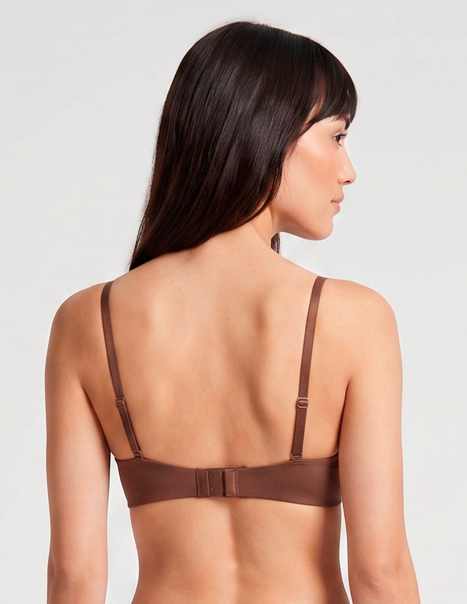 Brassiere demi con copa para mujer 2