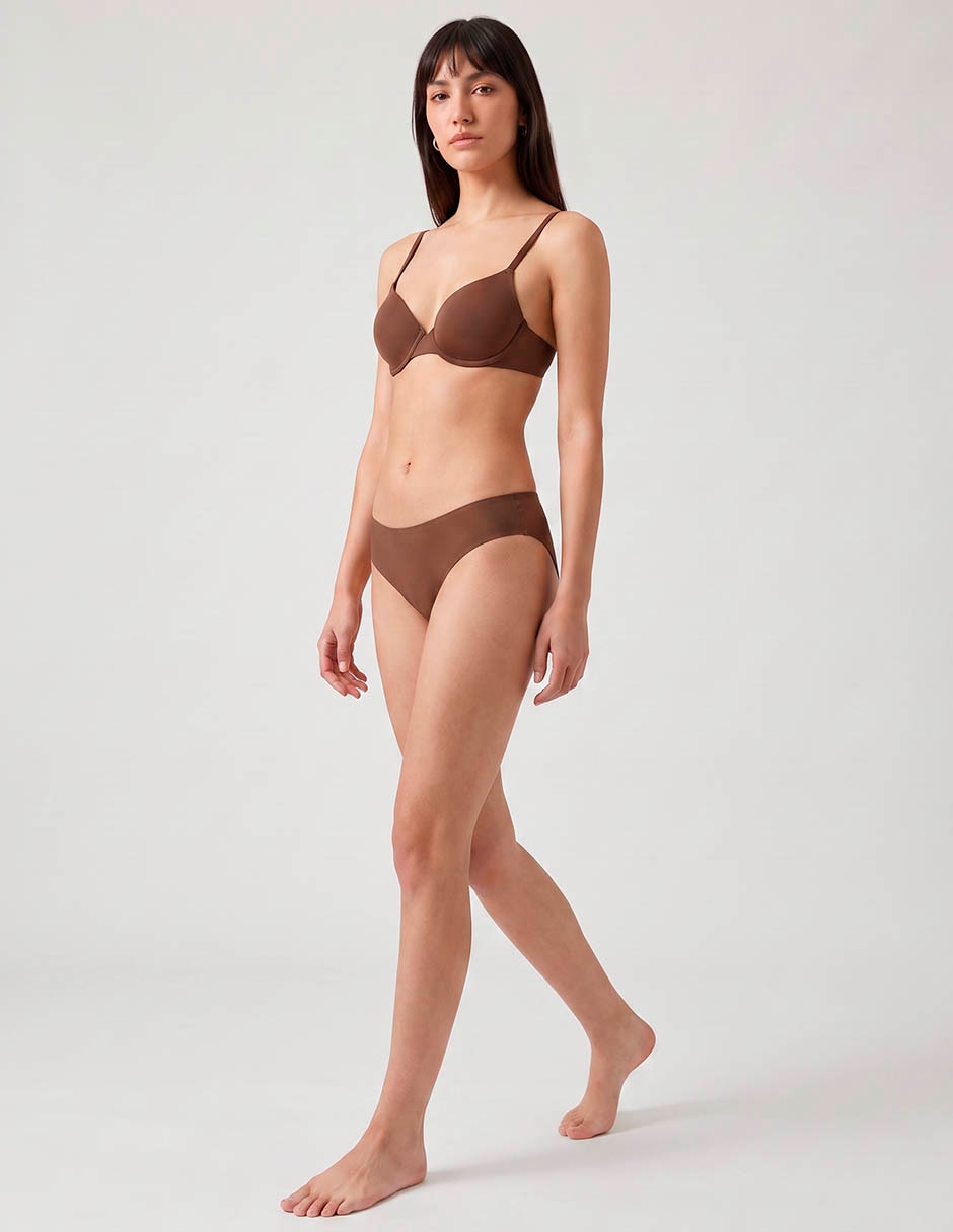 Brassiere demi con copa para mujer 3