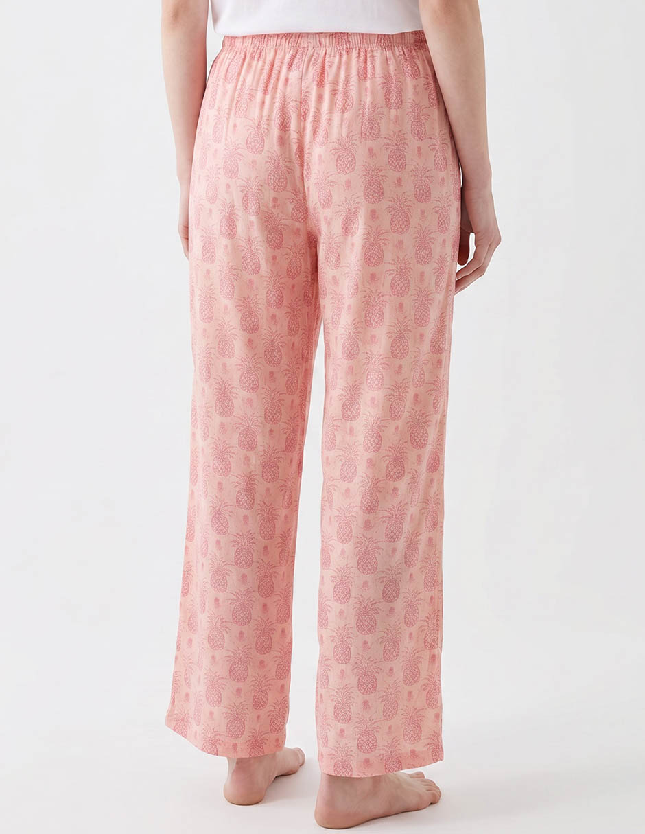 Pantalón pijama de algodón para mujer 2