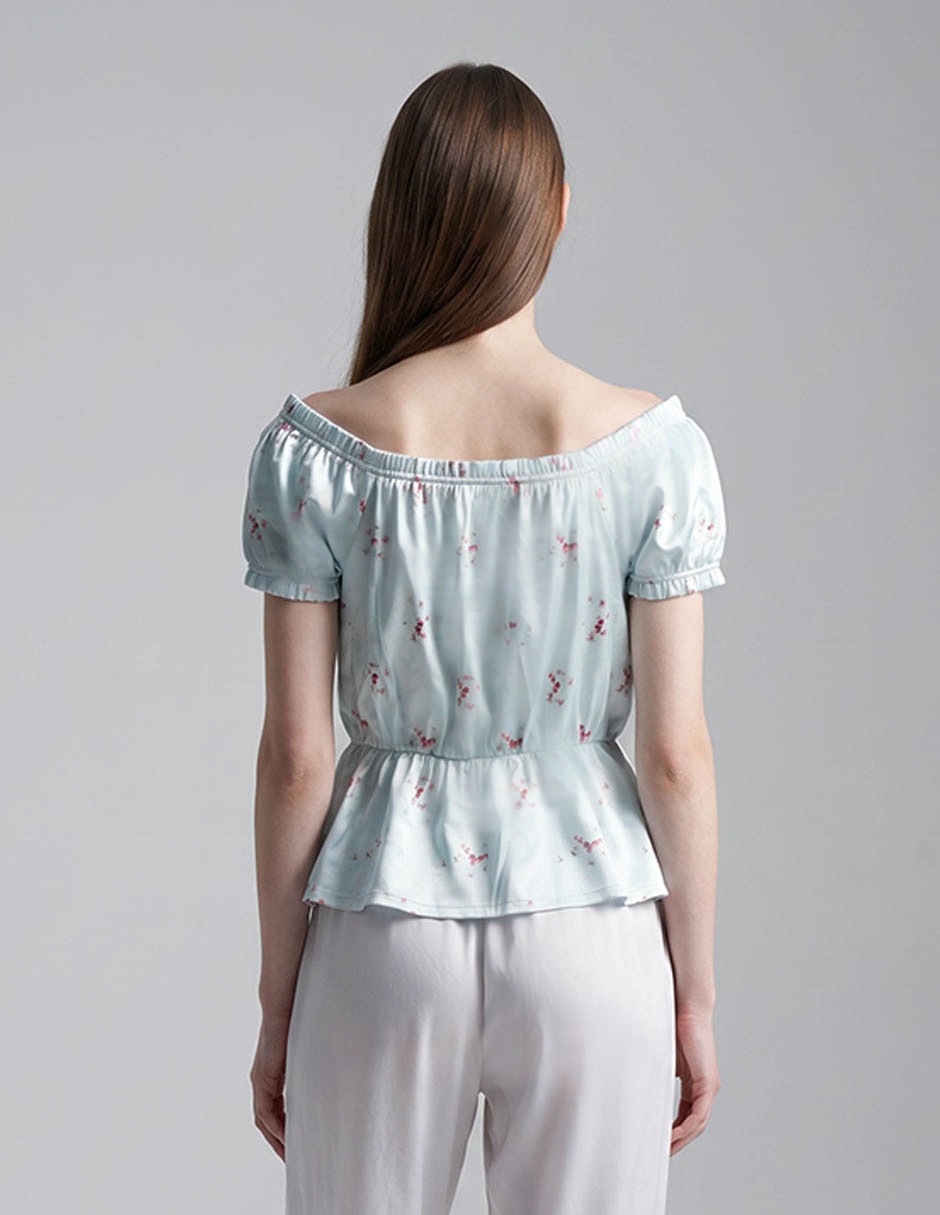 Playera pijama estampado para mujer 3