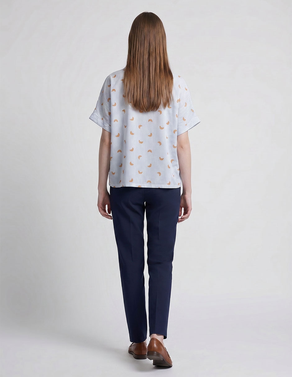 Playera pijama estampado para mujer 3