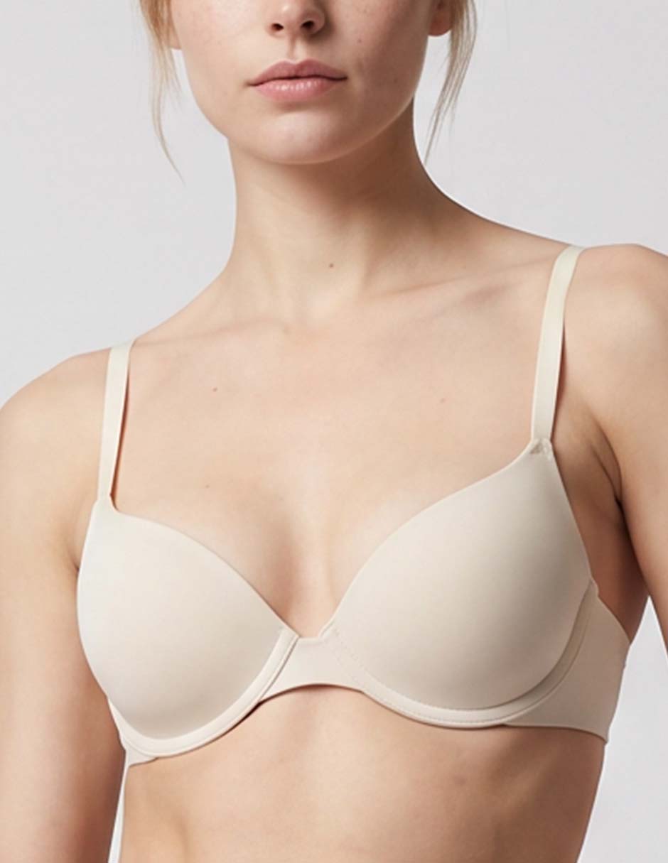 Brassiere demi etam con copa para mujer