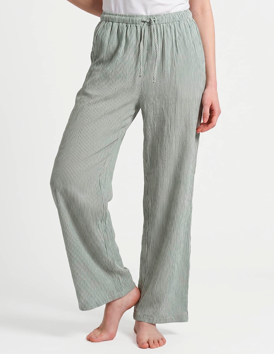 Pantalón pijama de algodón para mujer Pantalón pijama de algodón para mujer
