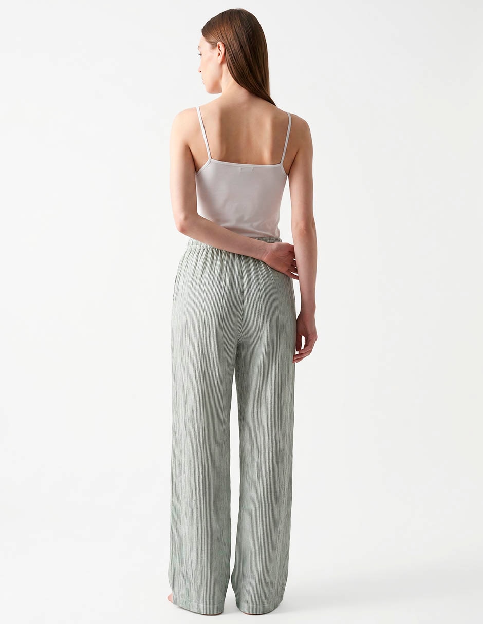 Pantalón pijama de algodón para mujer 2