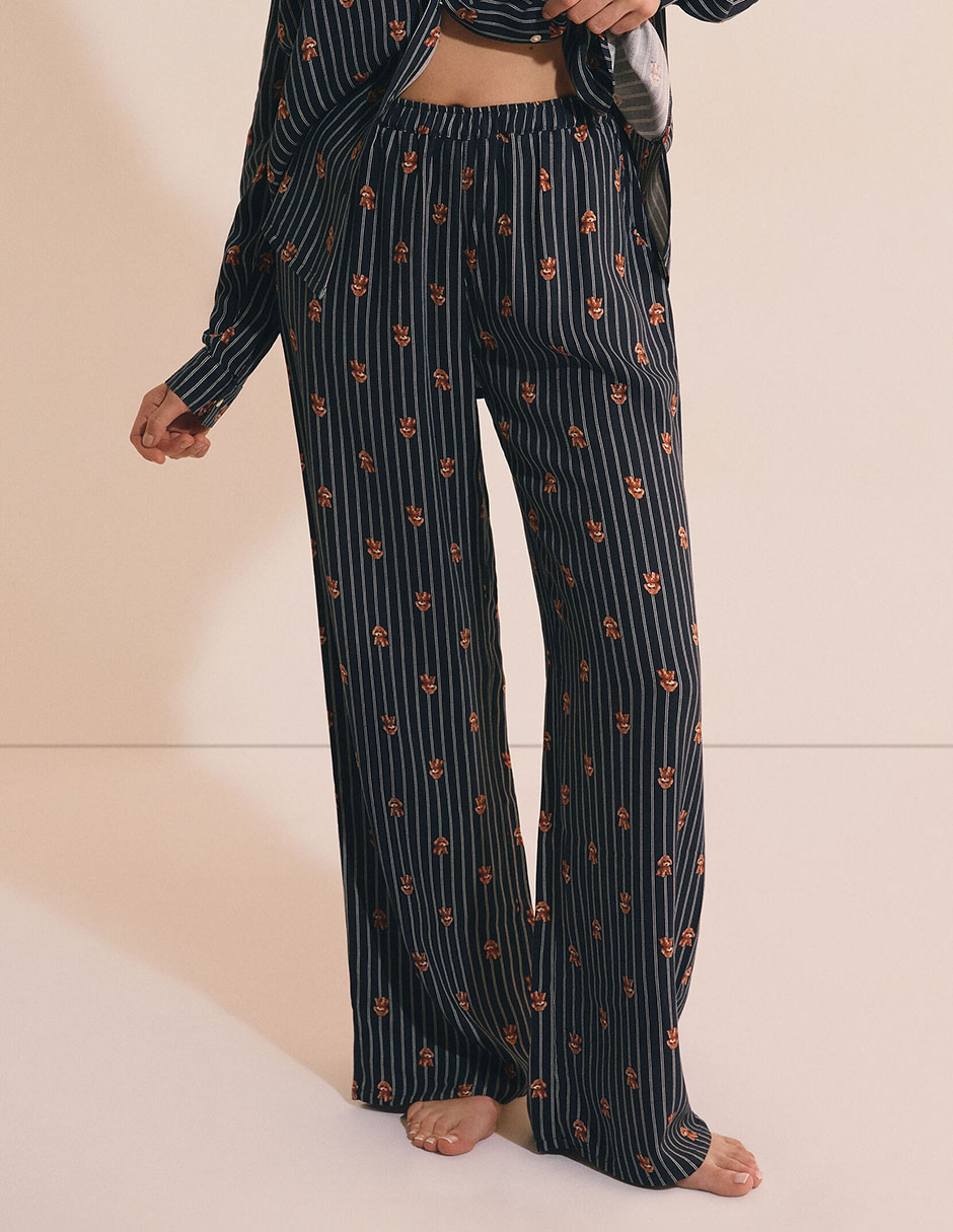 Pantalón pijama paa mujer