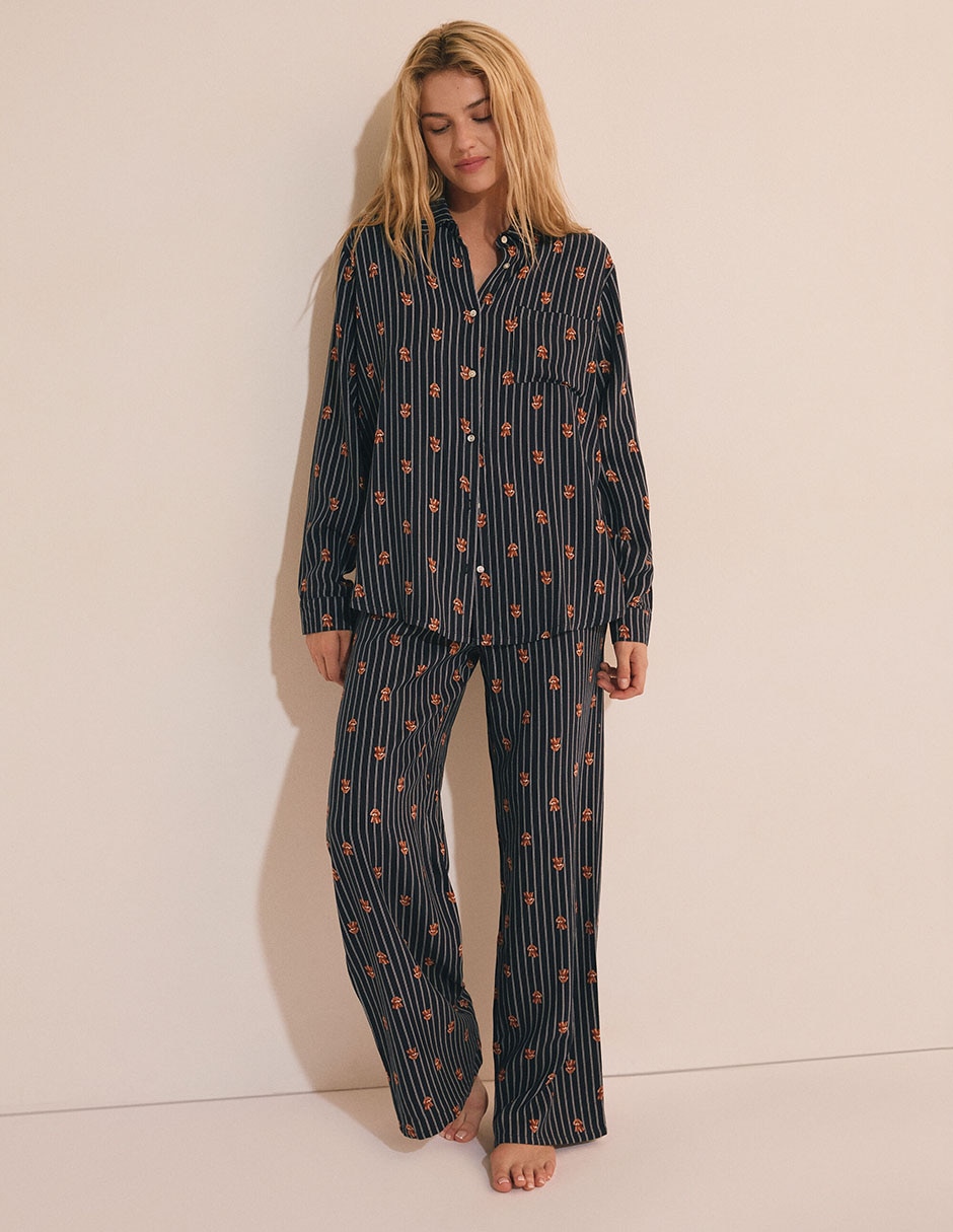 Pantalón pijama paa mujer 4