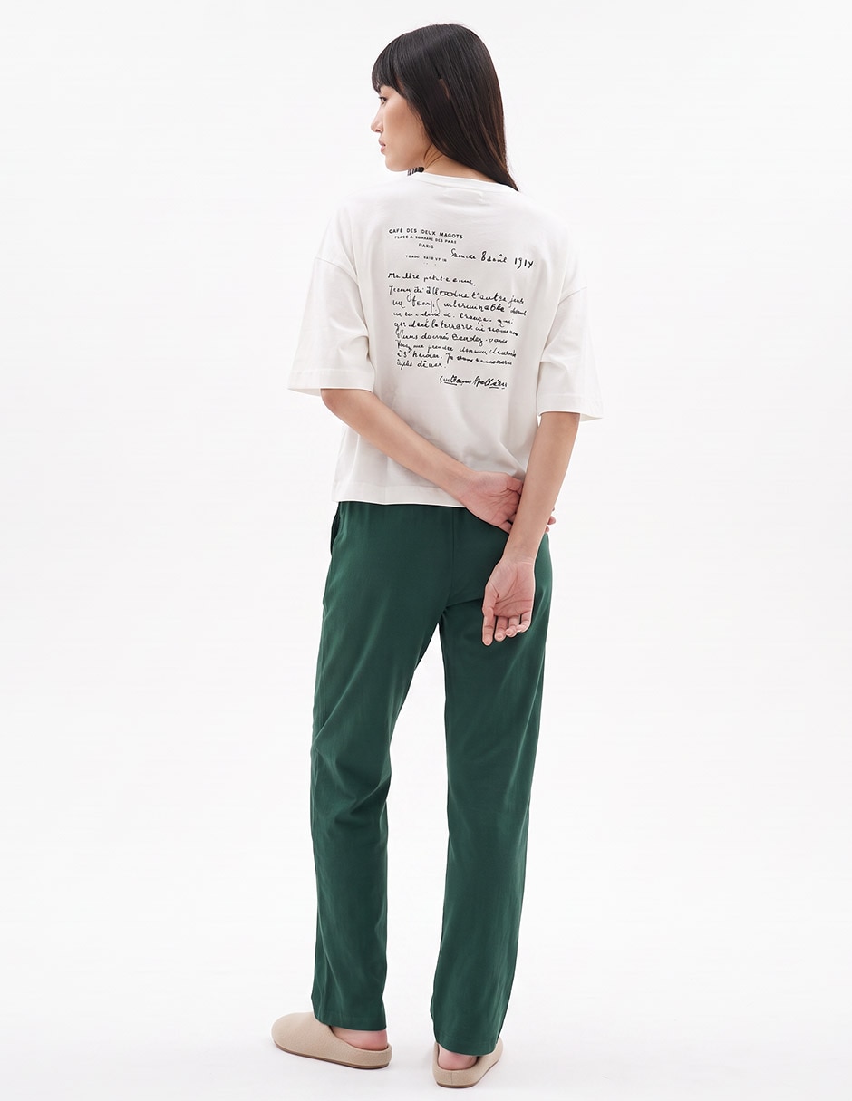 Playera pijama para mujer 4
