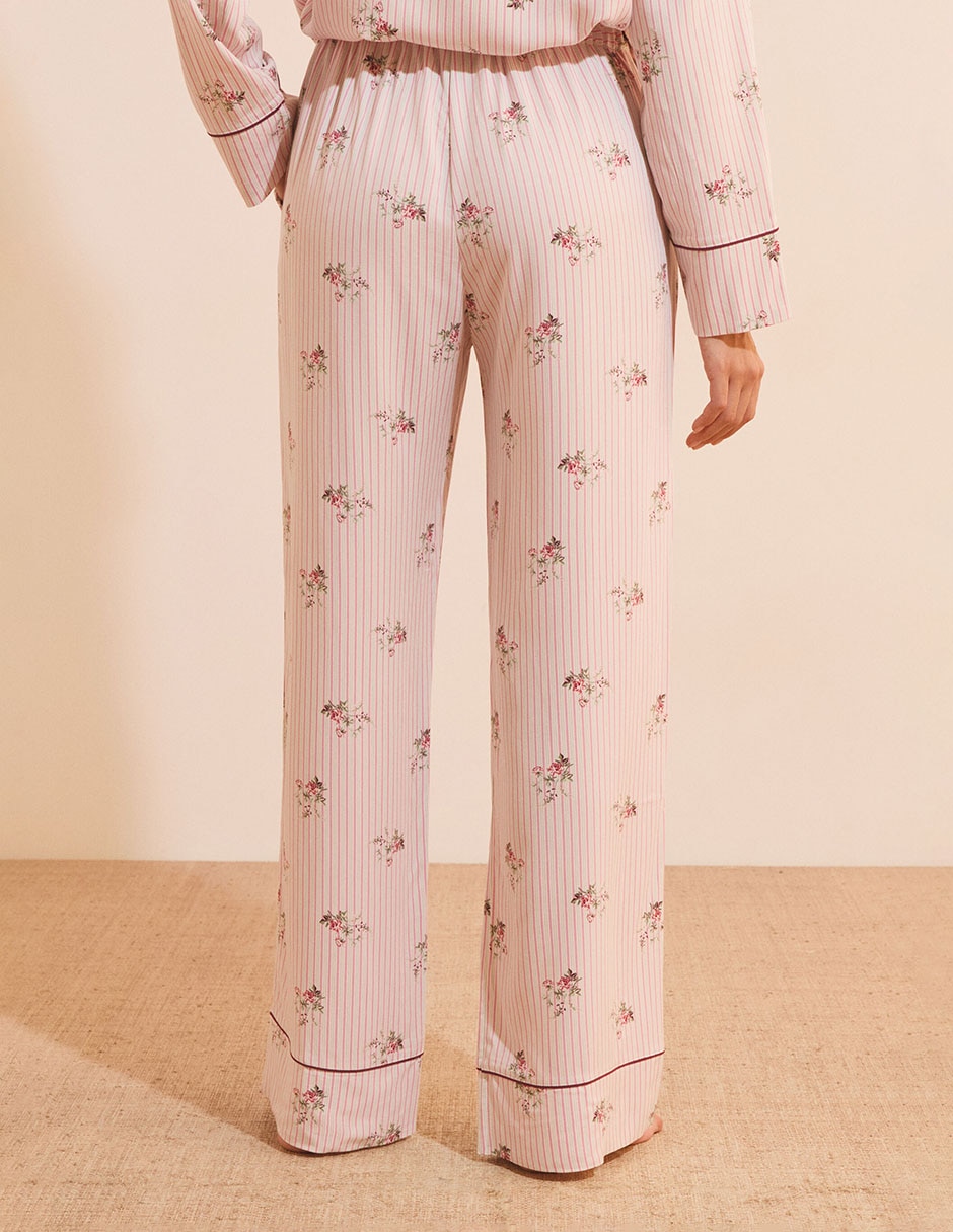 Pantalón pijama de algodón para mujer 5