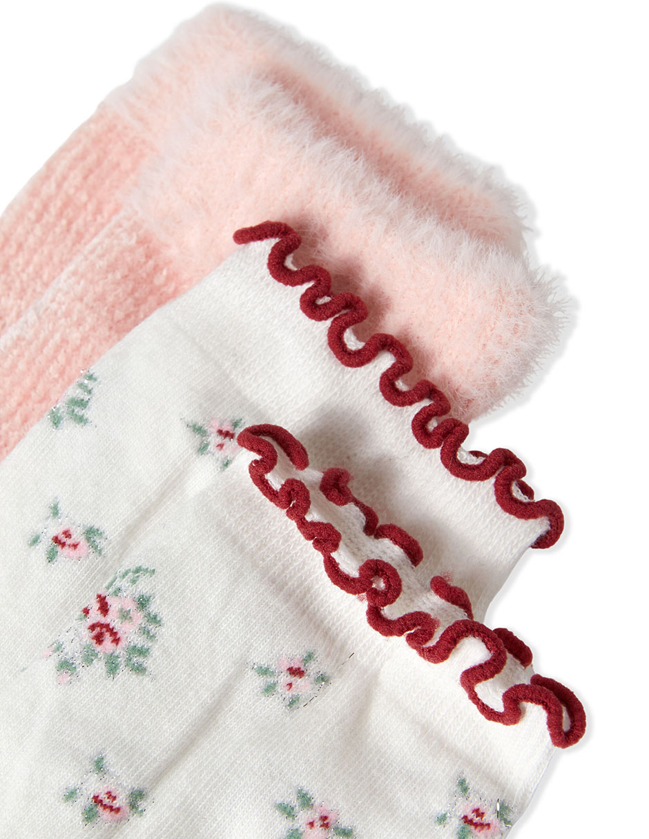 Tín de algodón para mujer 2 pares 4