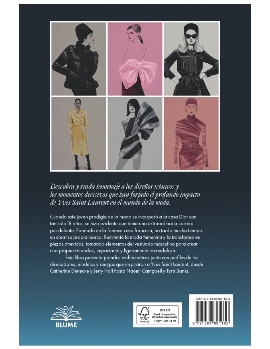 Libro icono de estilo ysl diseños y momentos clave de yves saint laurent de dan jones� 3